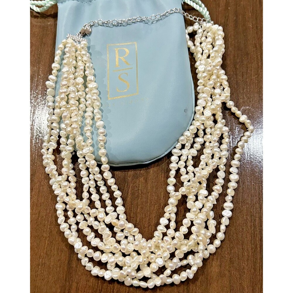 Ross-Simons Multi-Strand (8) Freshwater Cultured Pearl Necklace